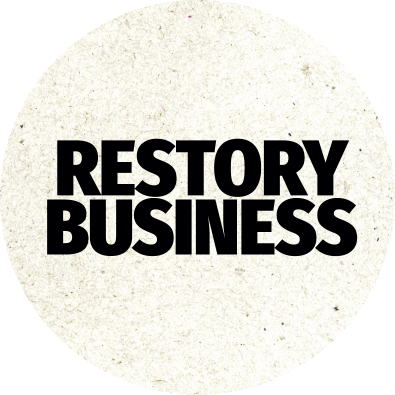 Restory business logo.