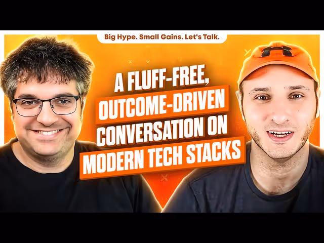 Outcome-Driven Teams & Stacks 