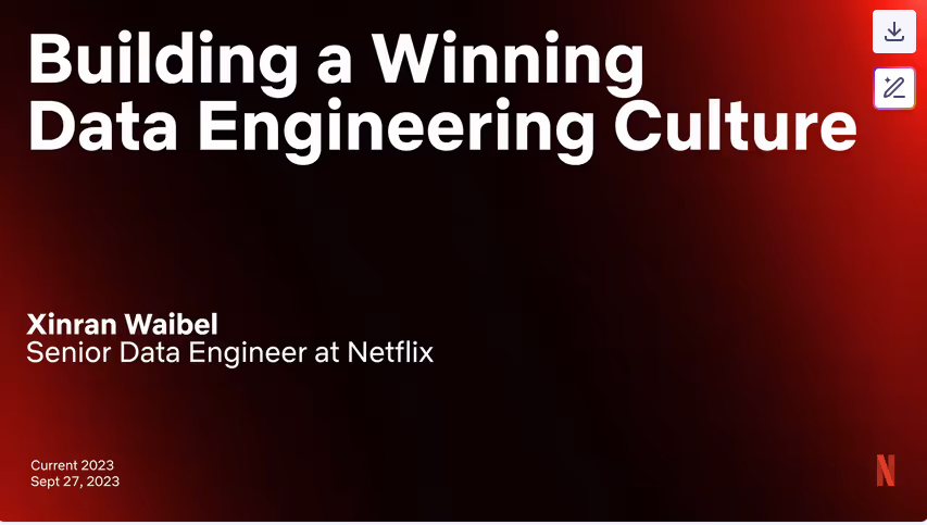 Building a Winning Data Engineering Culture
