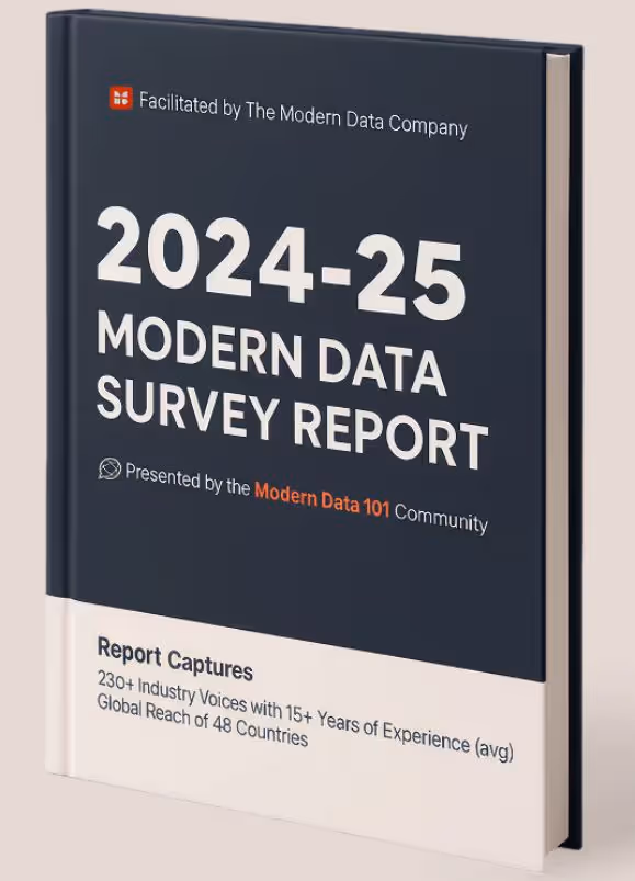 The Modern Data Survey Report 2024-25