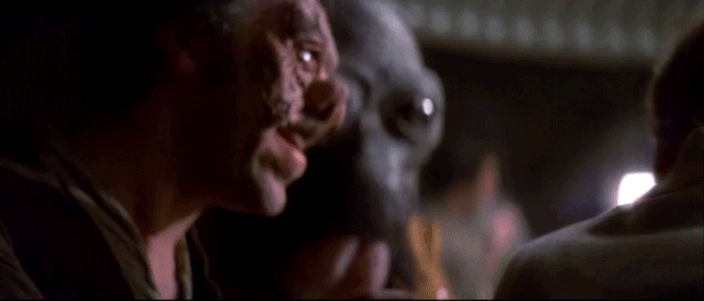DAY 24-A character you dislike?I dislike dr. Evazan, he was mean to Luke Skywalker in the Mos Eisley Cantina scene. He rando