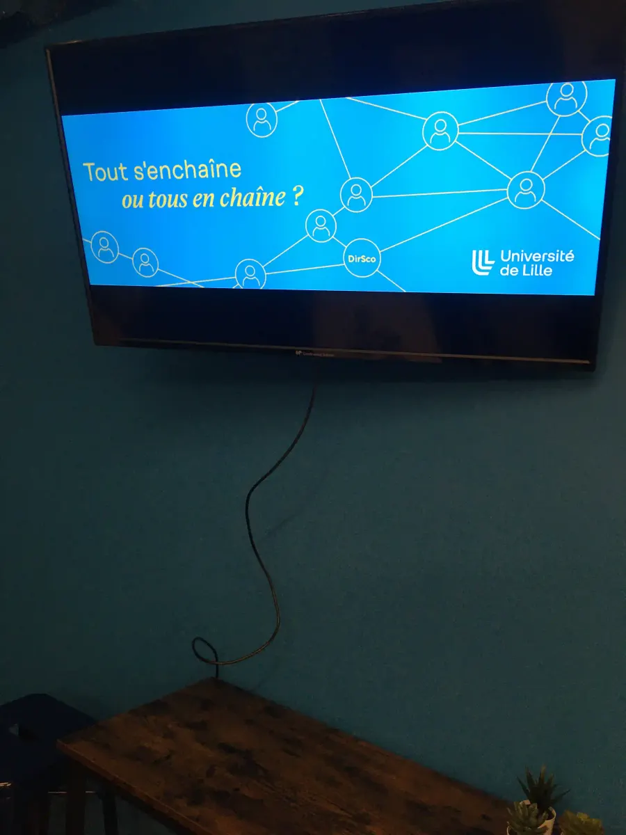 Équipe participante jeu interactif escape game Bruxelles