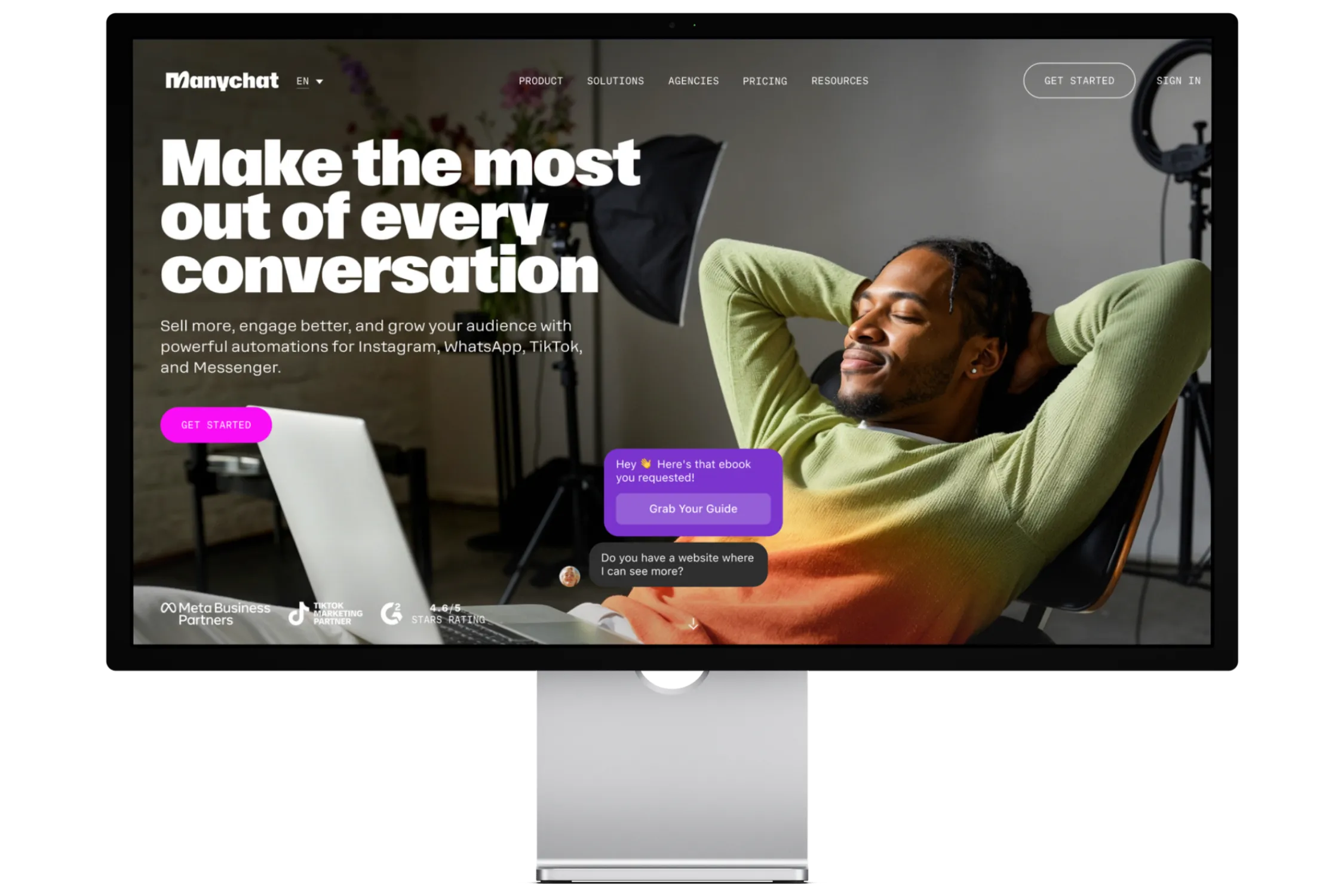 ManyChat oficialna stránka