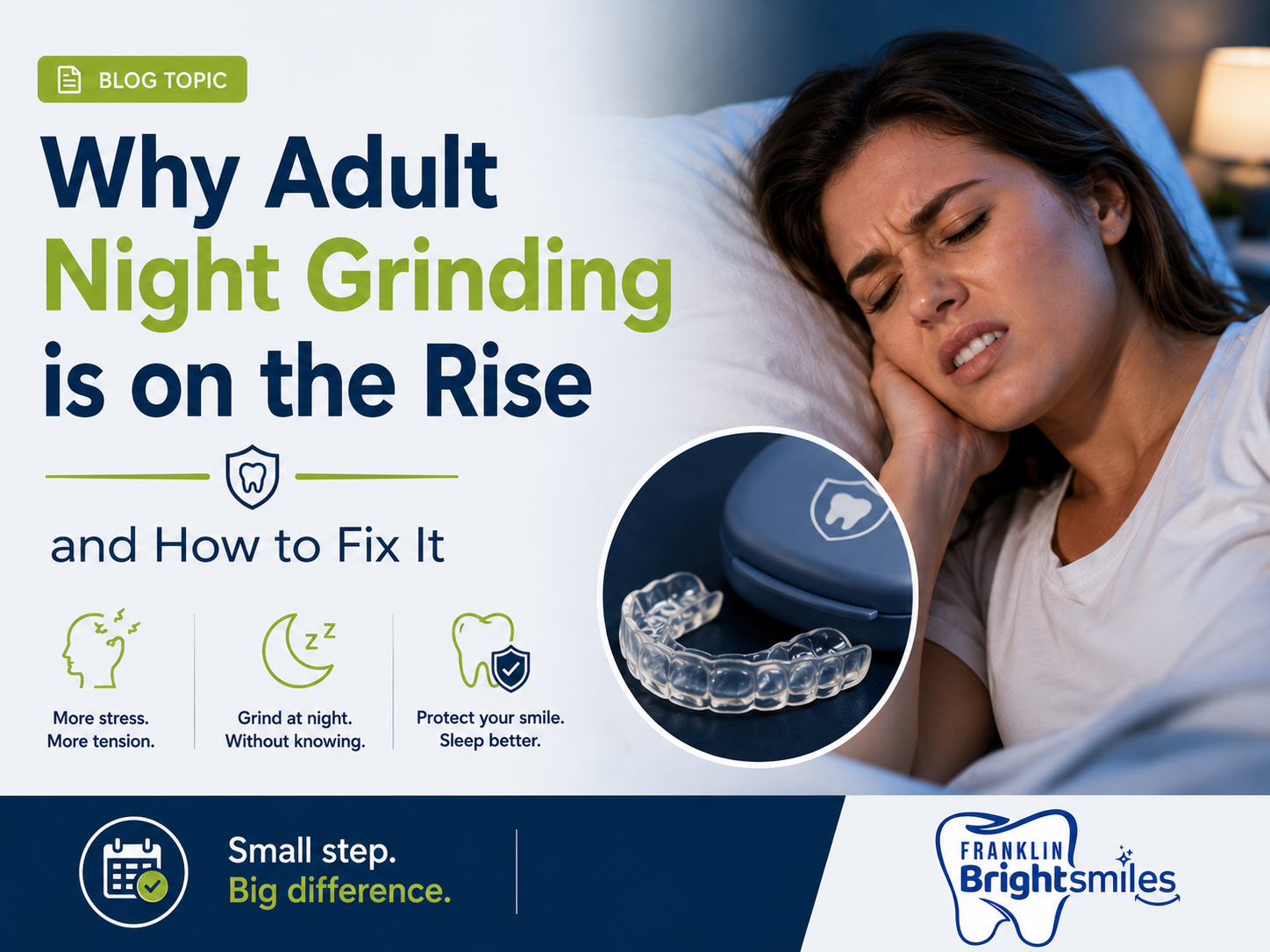Canberra adult night grinding and bruxism treatment at Franklin Bright Smiles