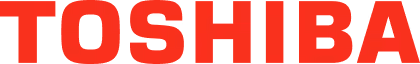 Logo van merk Toshiba