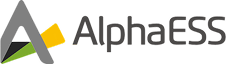 Logo van batterijfabrikant AlphaESS