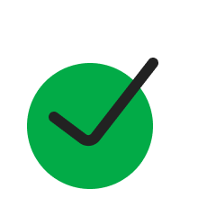 Done check mark