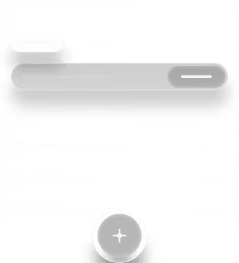 image displaying platform with a list, showing plus marks on the left side of each list item