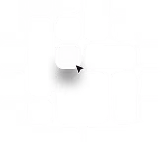 several squares and rectangles with a cursor on one of the squares