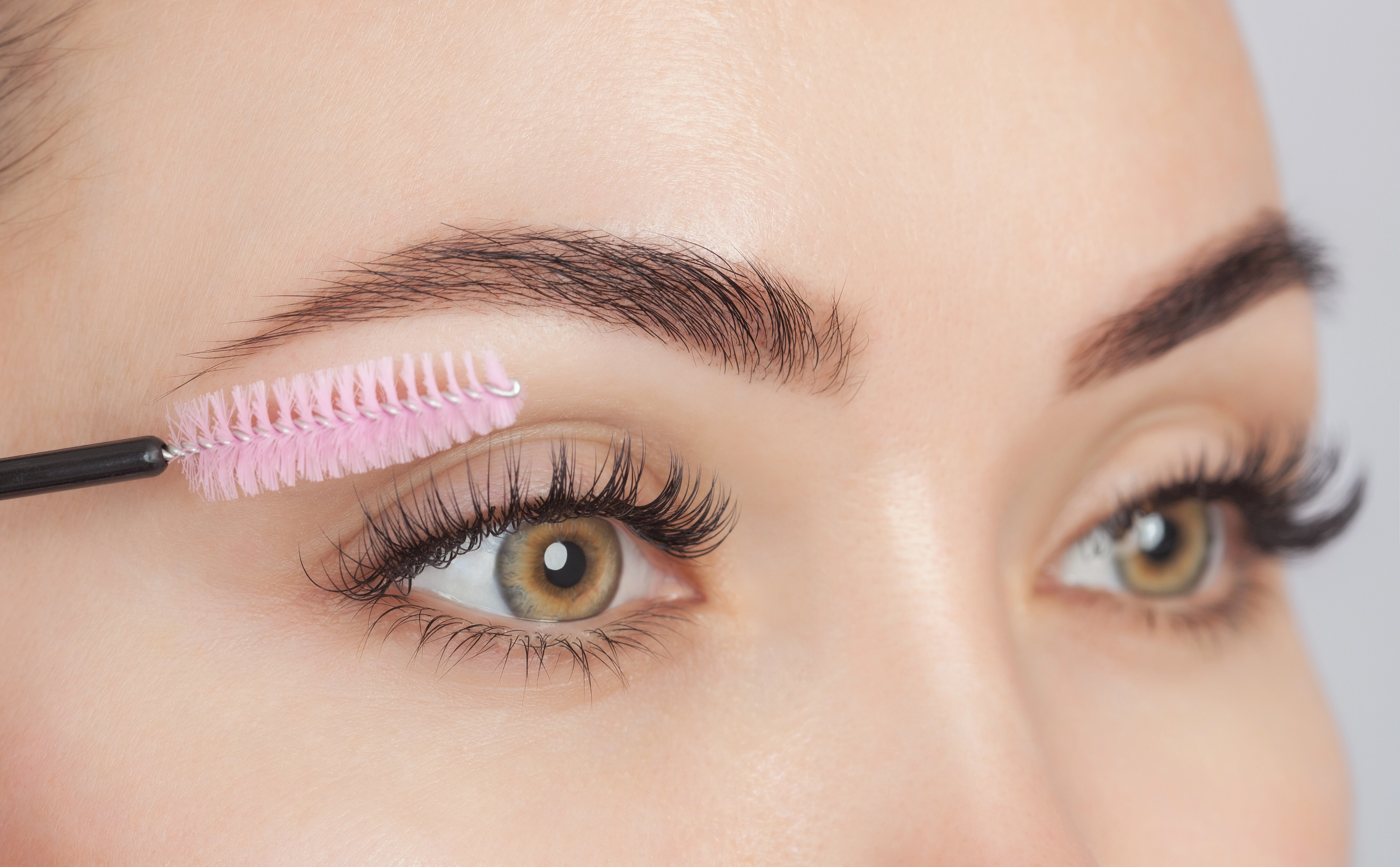 Close-up of a lash lift treatment, capturing just one approach among several variations.