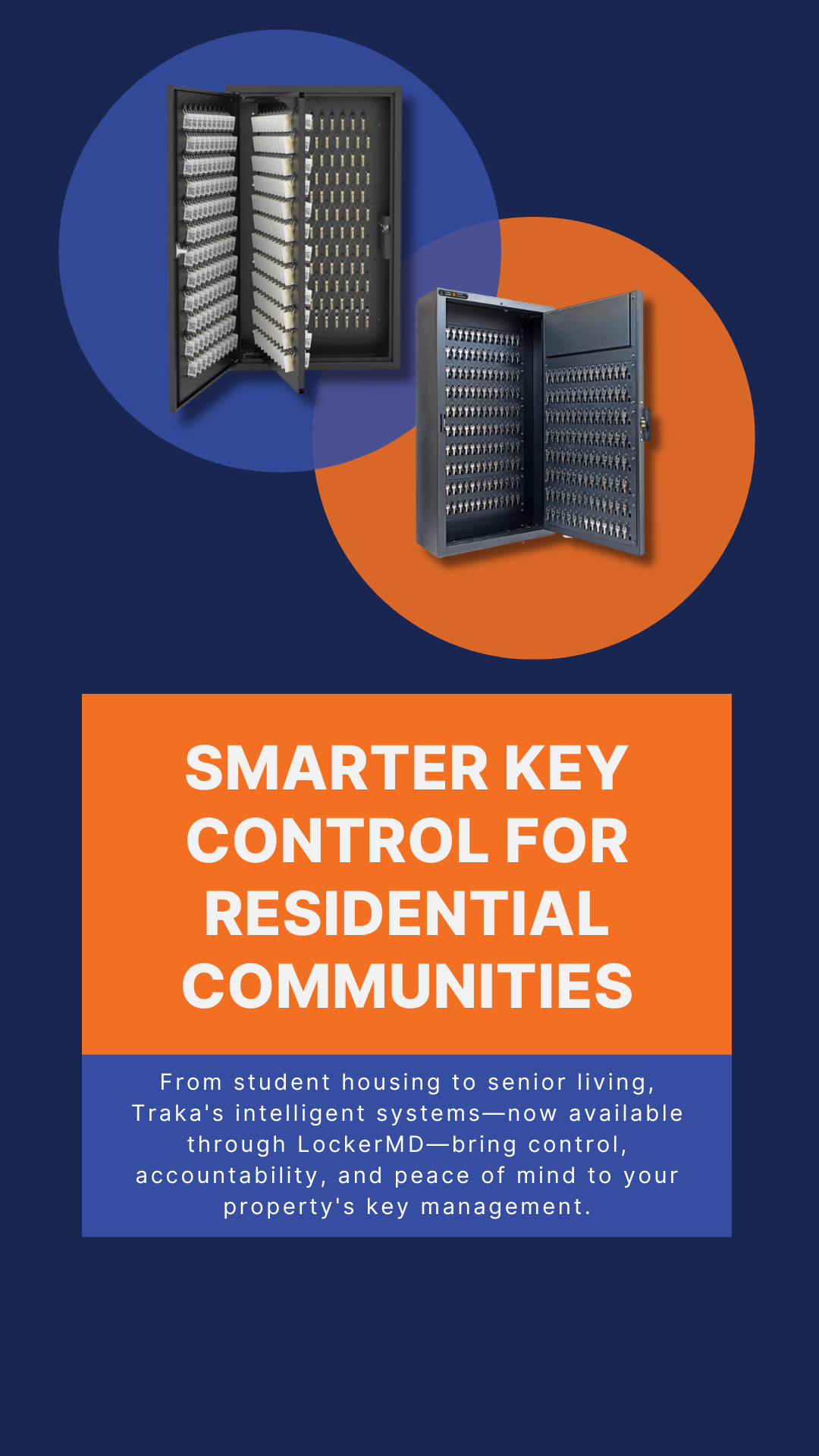 LockerMD key management solutions offer smarter control for residential communities with Traka systems.