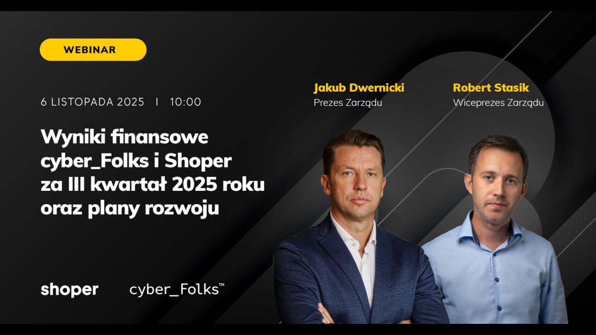 Konferencja wynikowa Q3 2025