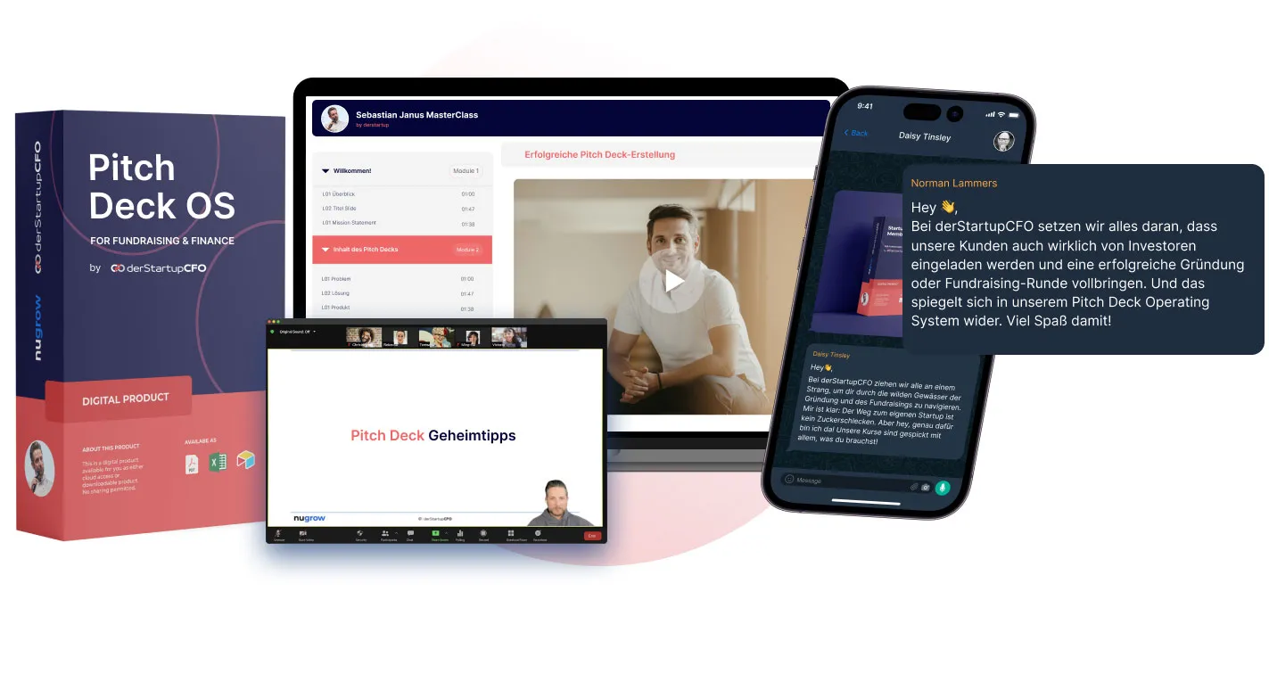 Online-Kurs Pitchdeck-Erstellung