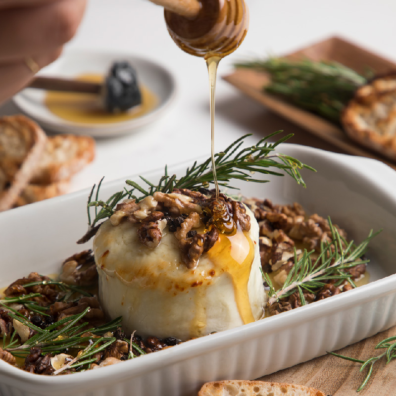 Warm Grass Fed Goat Cheese Salad