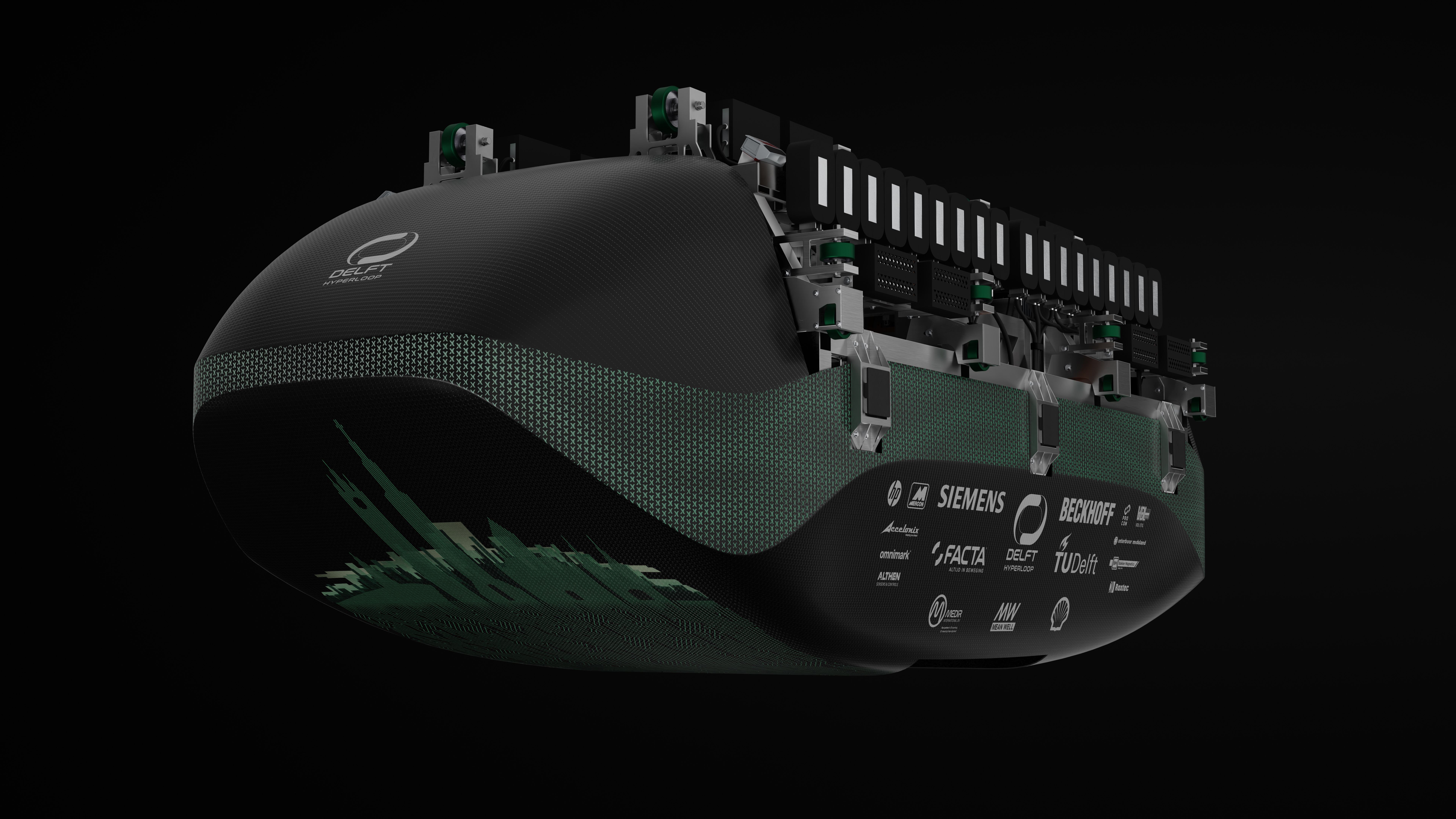 THEIA II hyperloop pod