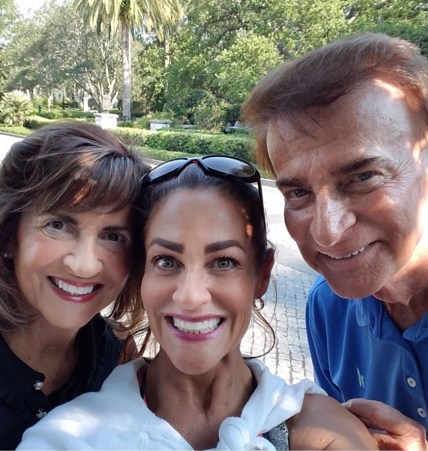 KING WORLDWIDE family together outdoors