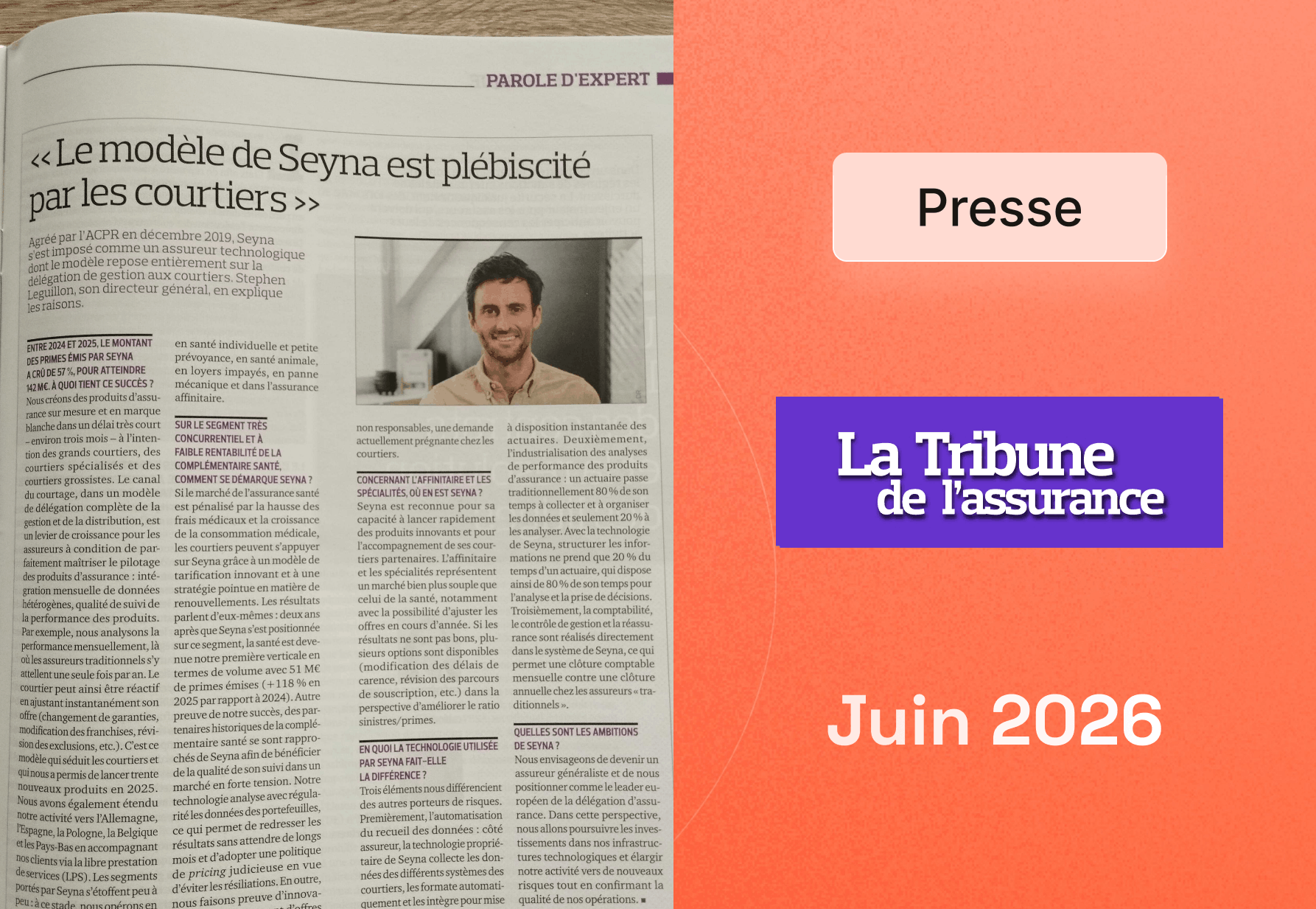 seyna la tribune de l'assurance