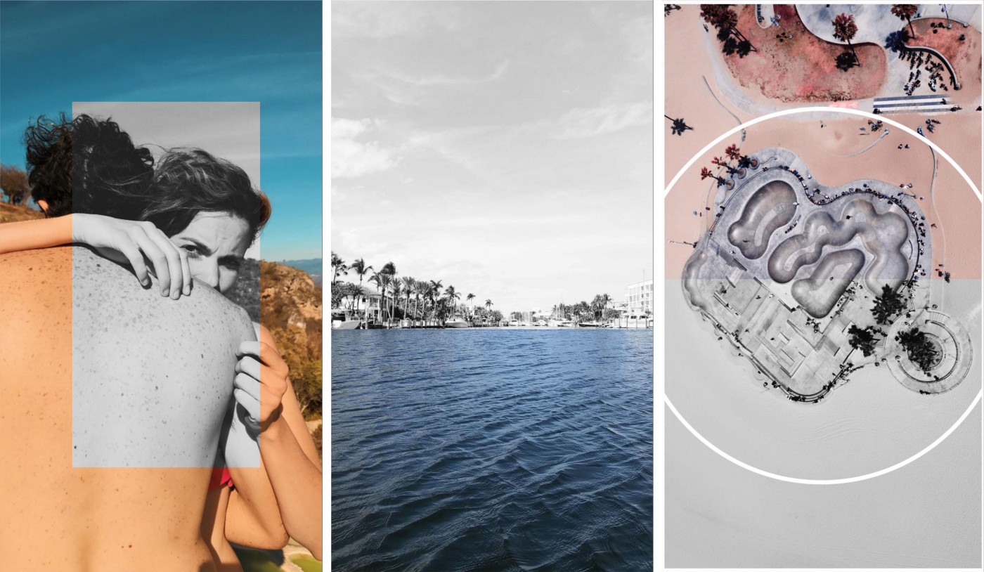 A collage of images