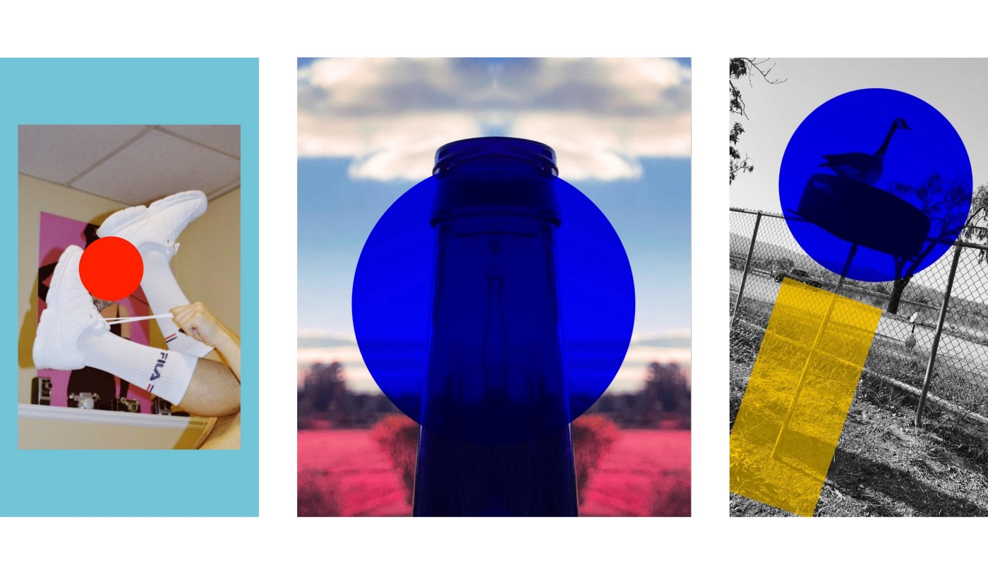 A collage of analogous or complementary images