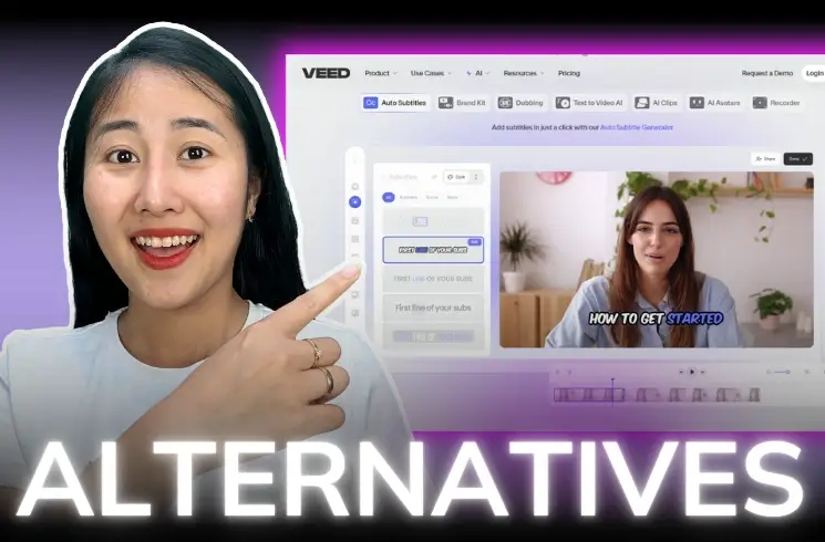 Best Alternatives to Veed.io in 2025 | Zebracat 