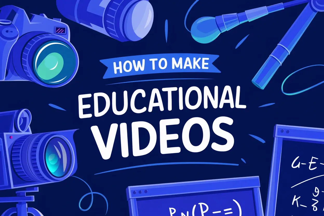 How to Make Educational Videos (2025 Guide) | Zebracat 