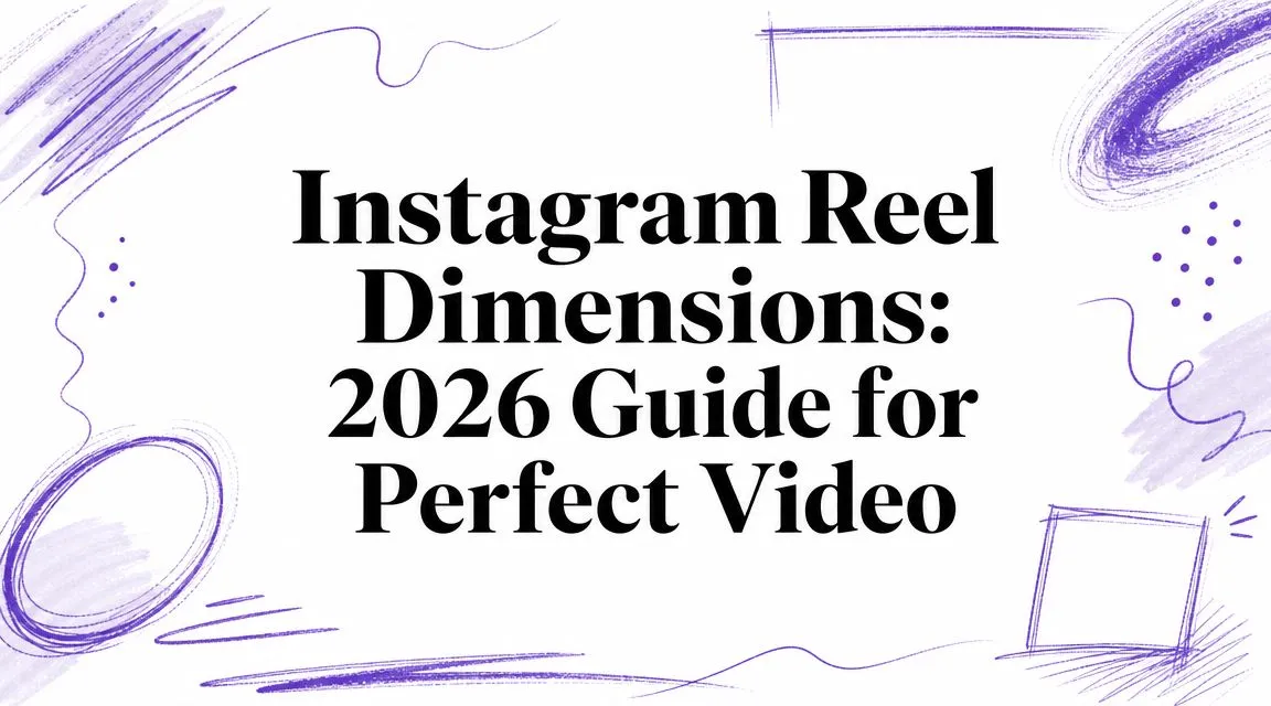 Instagram Reel Dimensions: 2026 Guide for Perfect Video