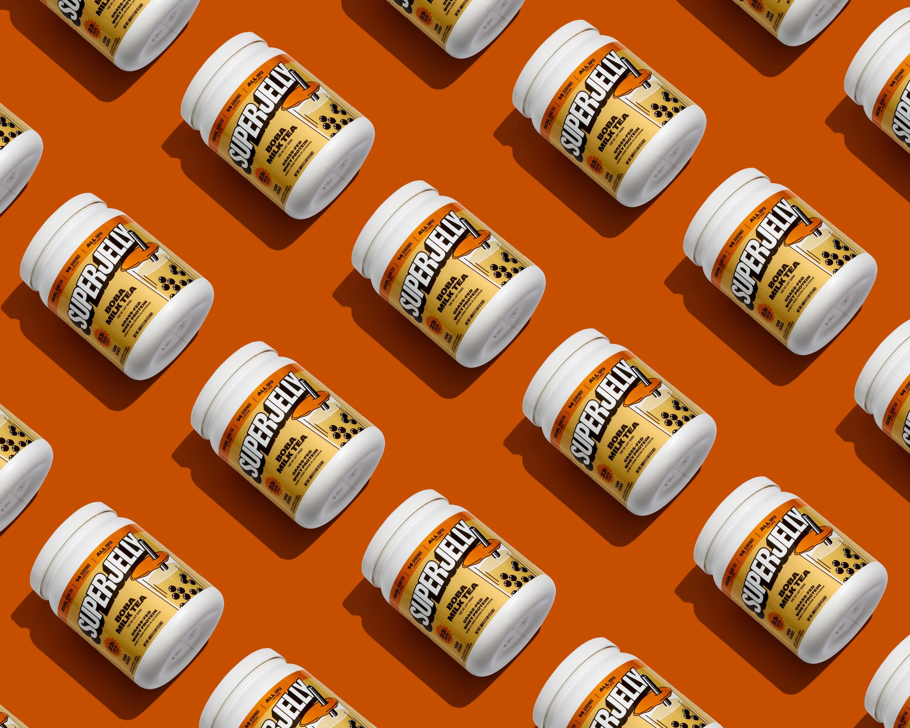 A close up of a bottle of SuperBellum.