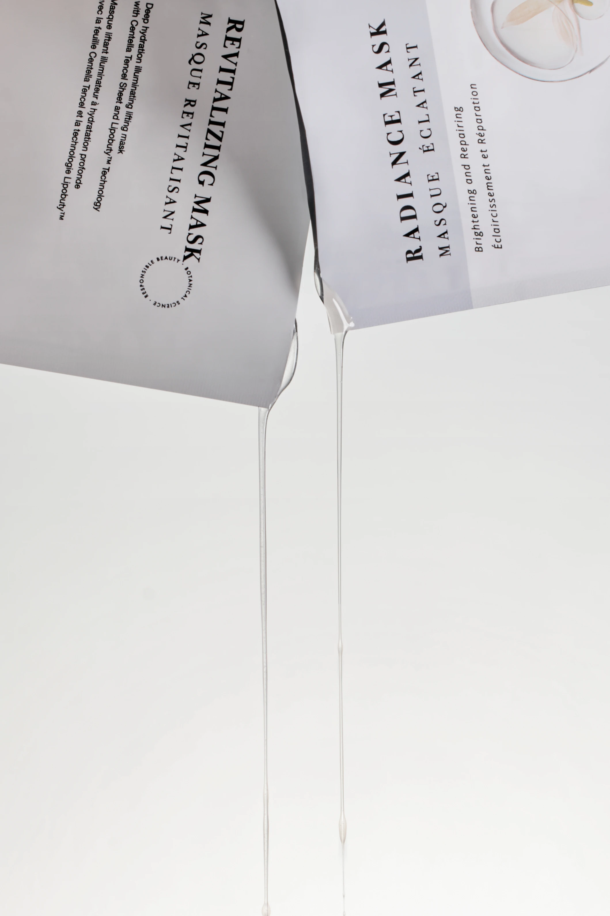 A white background with a paper that says Radiance Masking.
