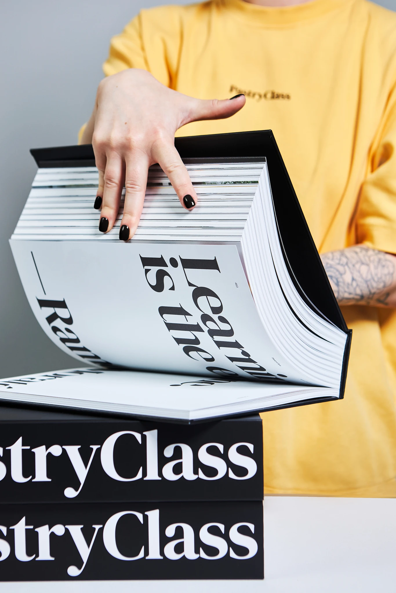 A book titled Pastry Class