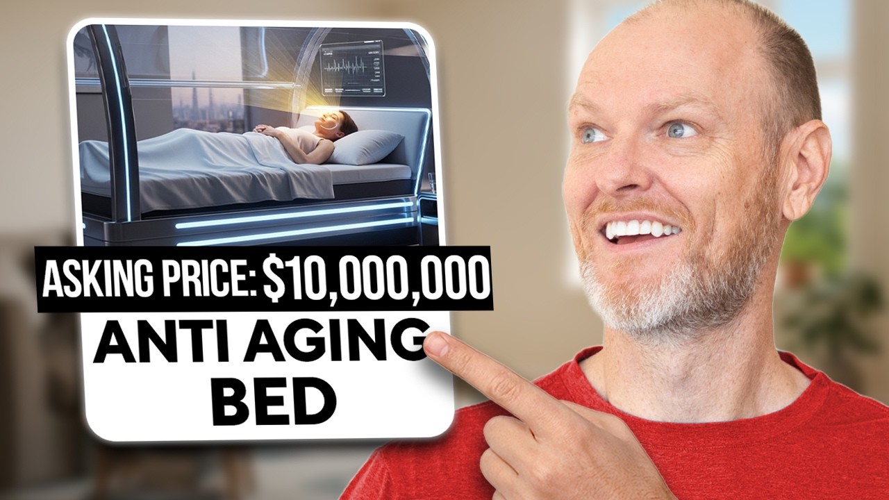 The $10M “AI Anti-Aging Bed” That Might Be Too Weird to Be Real