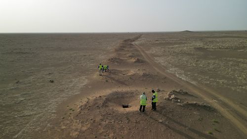 Hydraulic exploration at Al-Kharj and Al-Aflaj regions