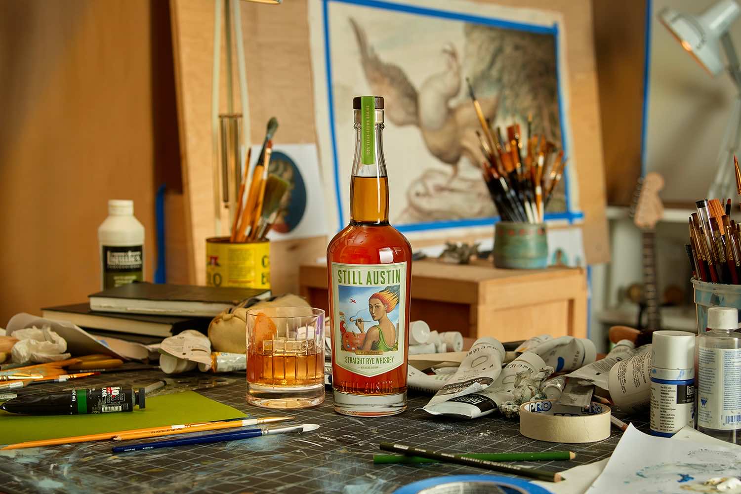 The Artist rye in a painter’s studio
