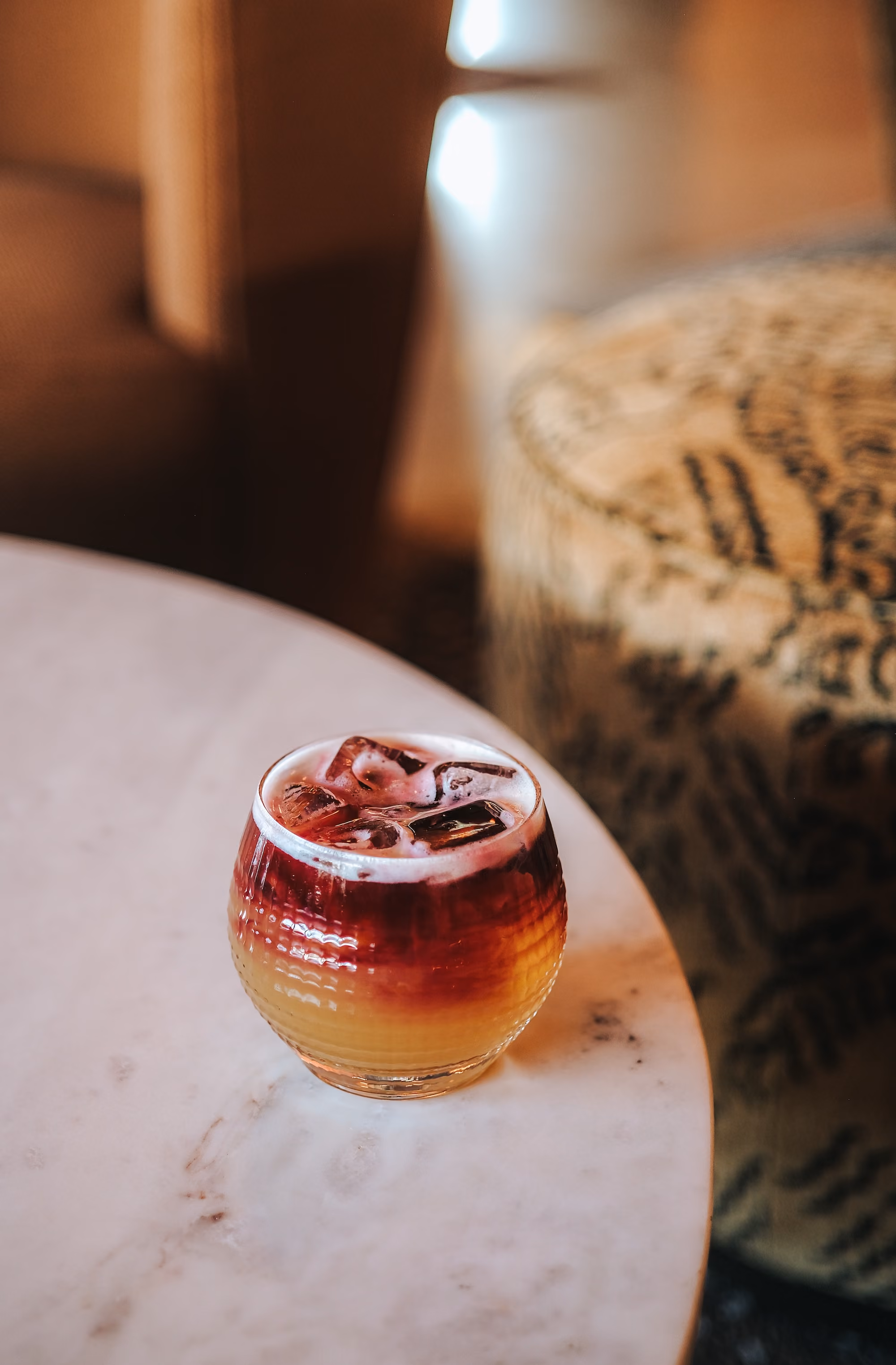 Hill Country Sour with a red wine float