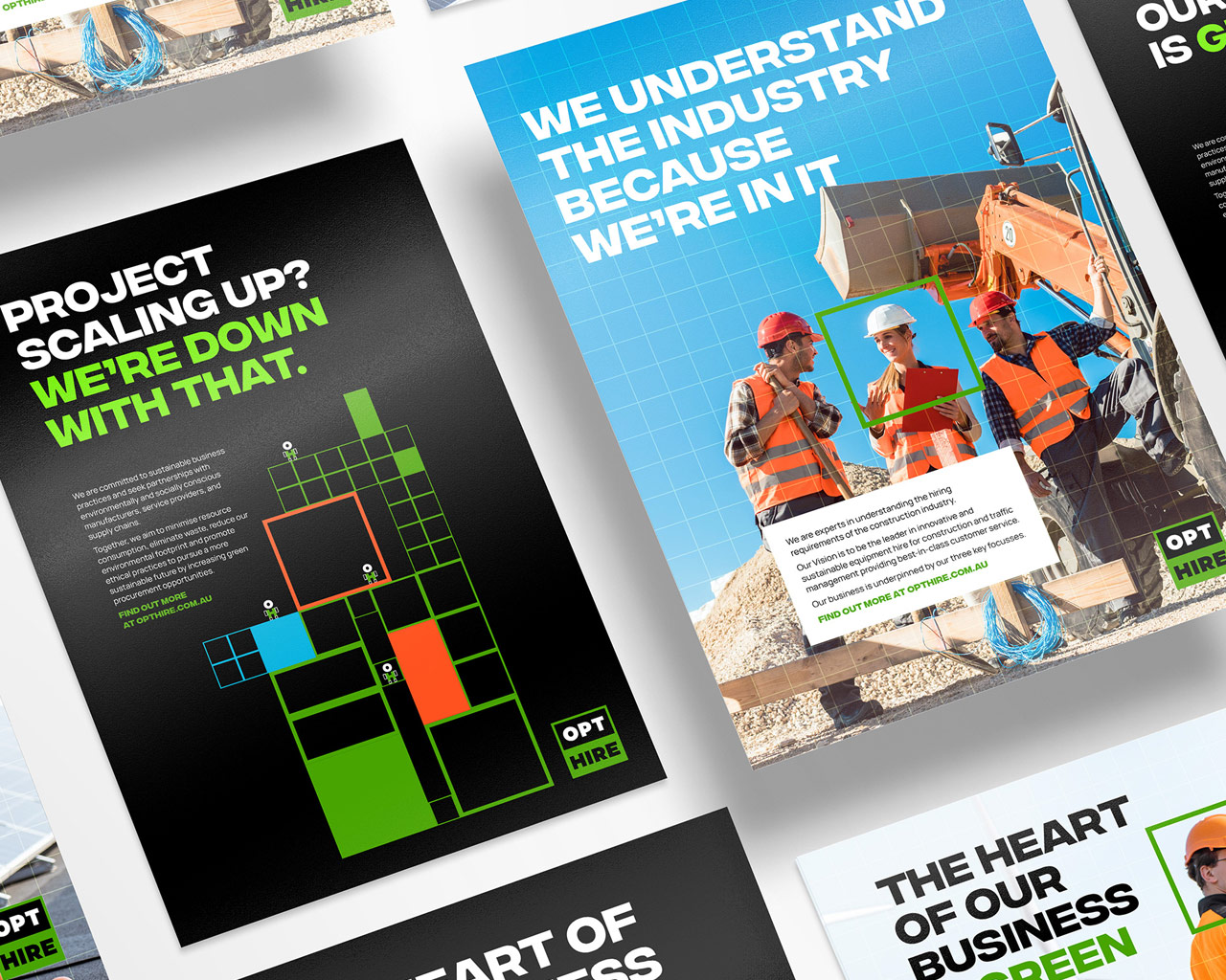 Opt Hire brand for Opt Hire