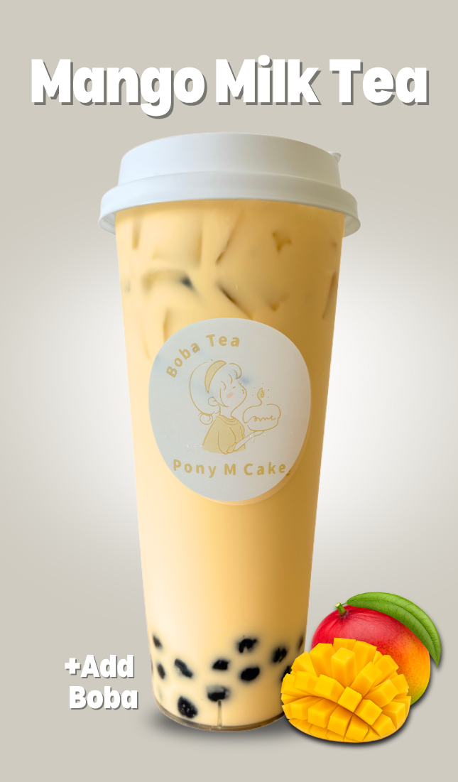 Mango Milk Tea 芒果奶茶