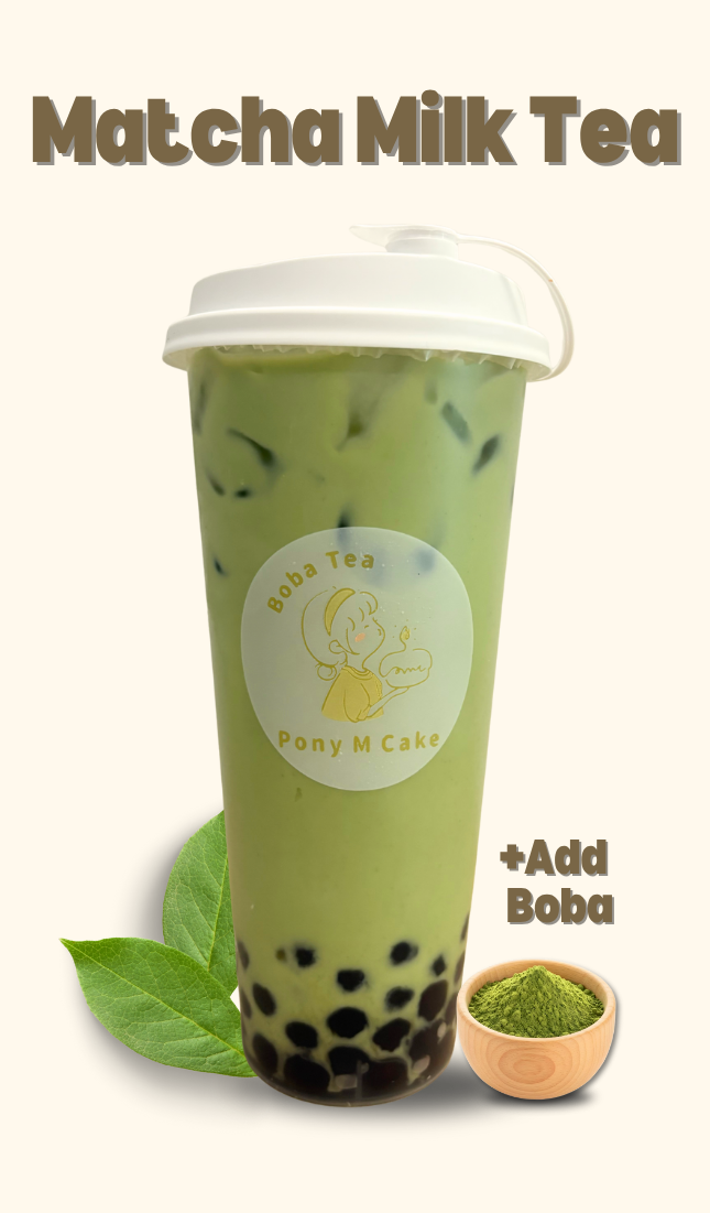 Matcha Milk Tea 抹茶奶茶