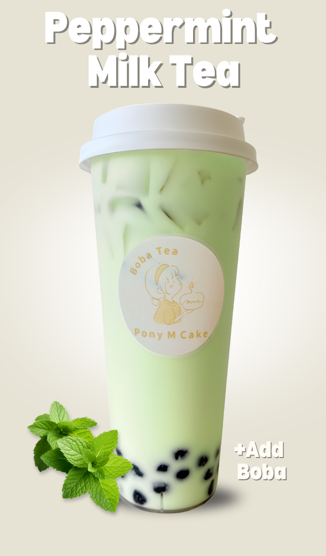 Peppermint Milk Green Tea 薄荷奶绿