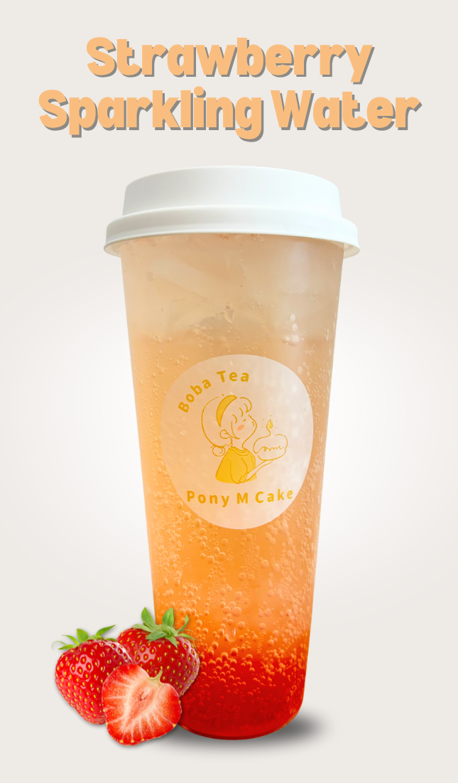Strawberry Sparking Water 草莓气泡水