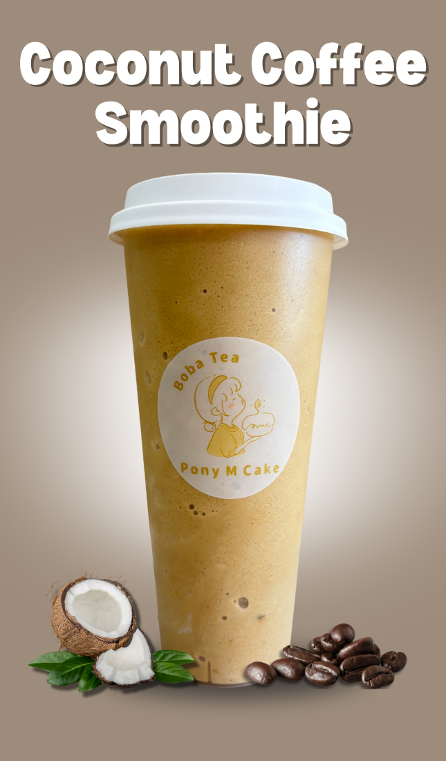 Coconut Coffee Smoothie 椰子咖啡冰沙