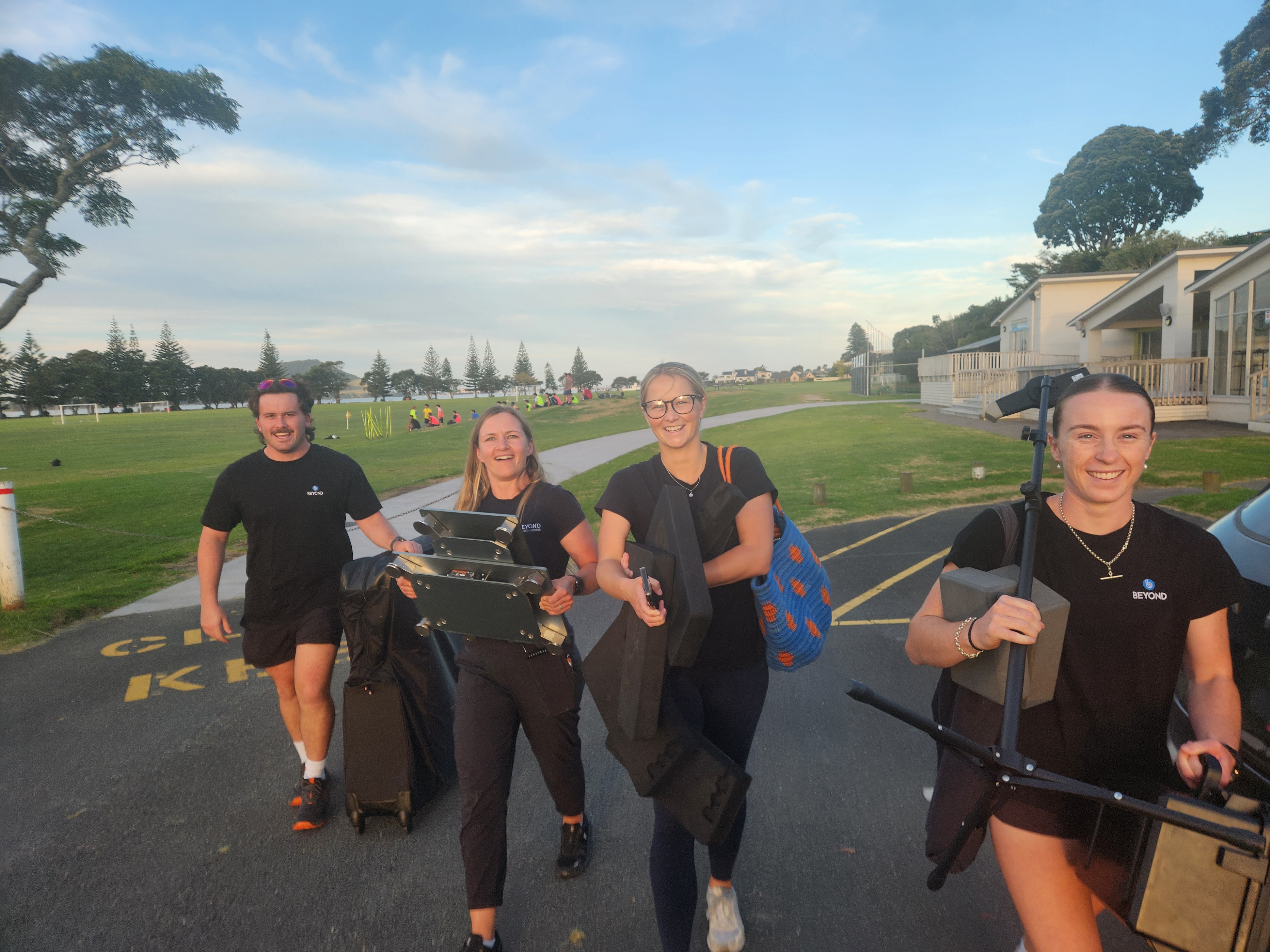 group of physios