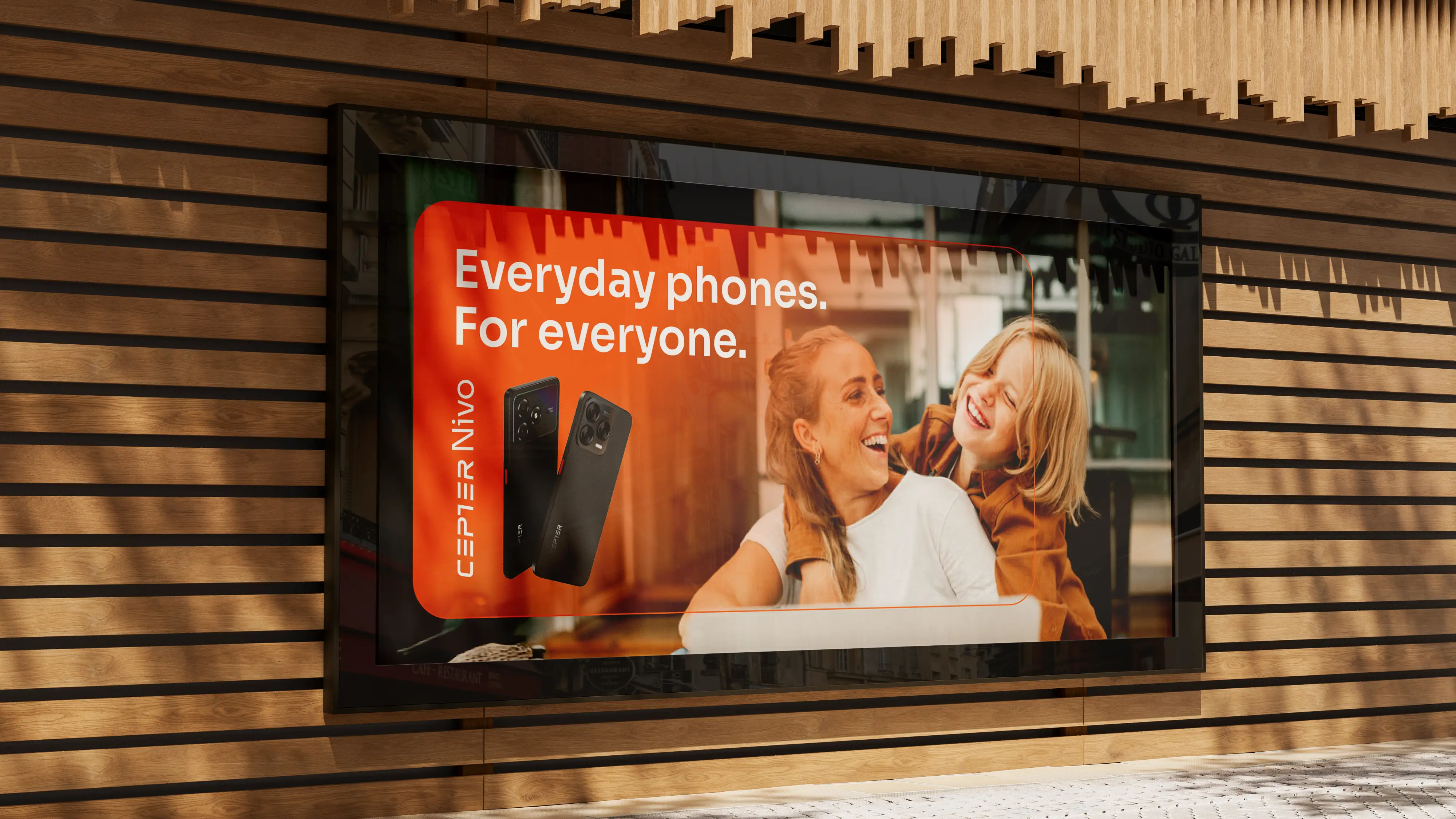 Outdoor billboard for Cepter Nivo