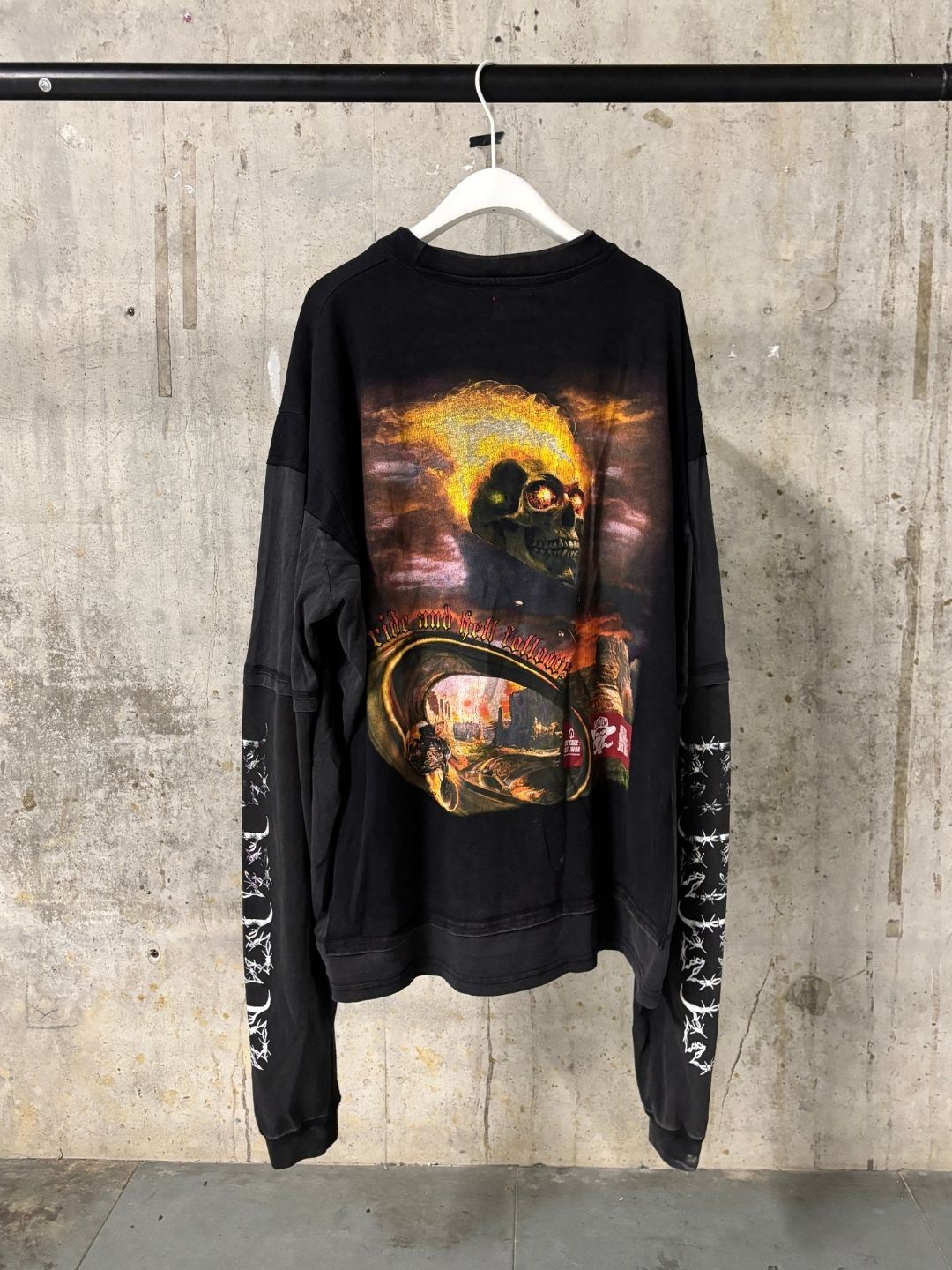 “GHOST-RACER” LONGSLEEVE TEE