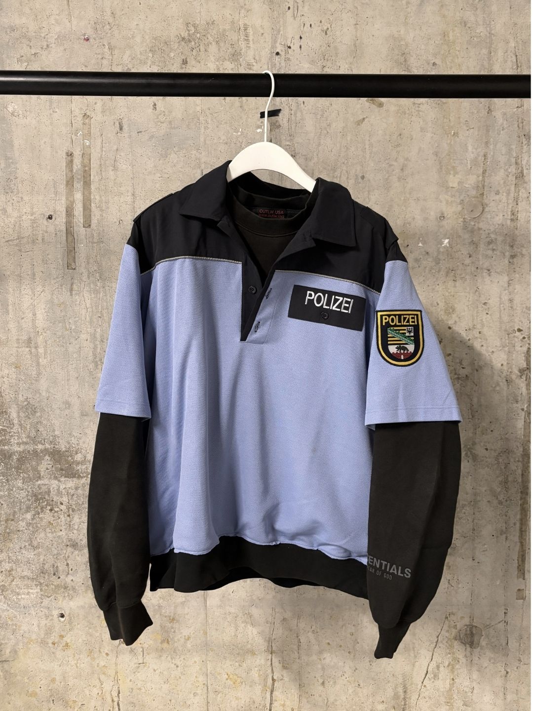 “CRASH SQUAD” HYBRID SWEATER