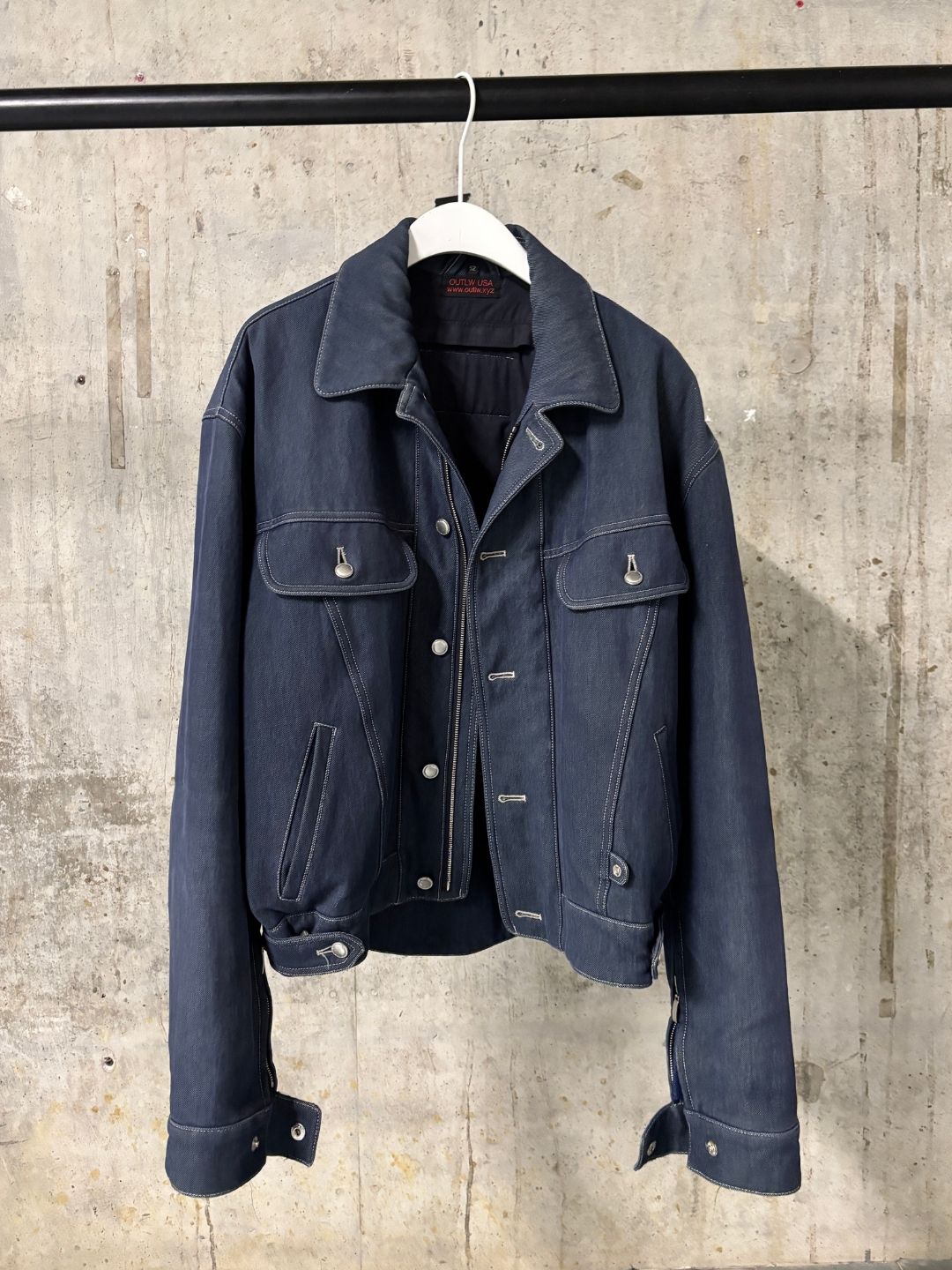 “SHERIFF’S ARMOR” PADDED MOTO JACKET