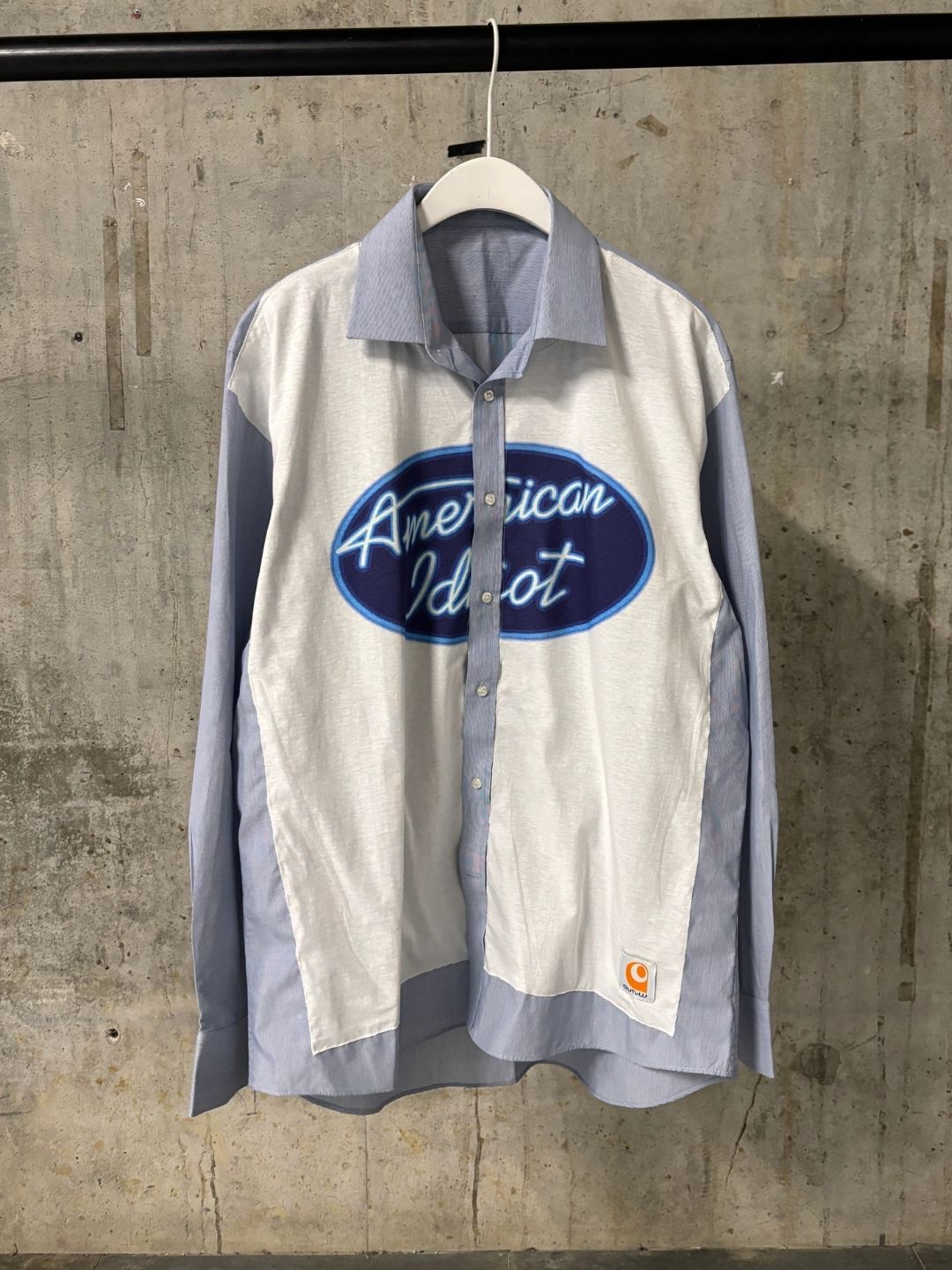 “AMERICAN IDIOT” BUTTON SHIRT