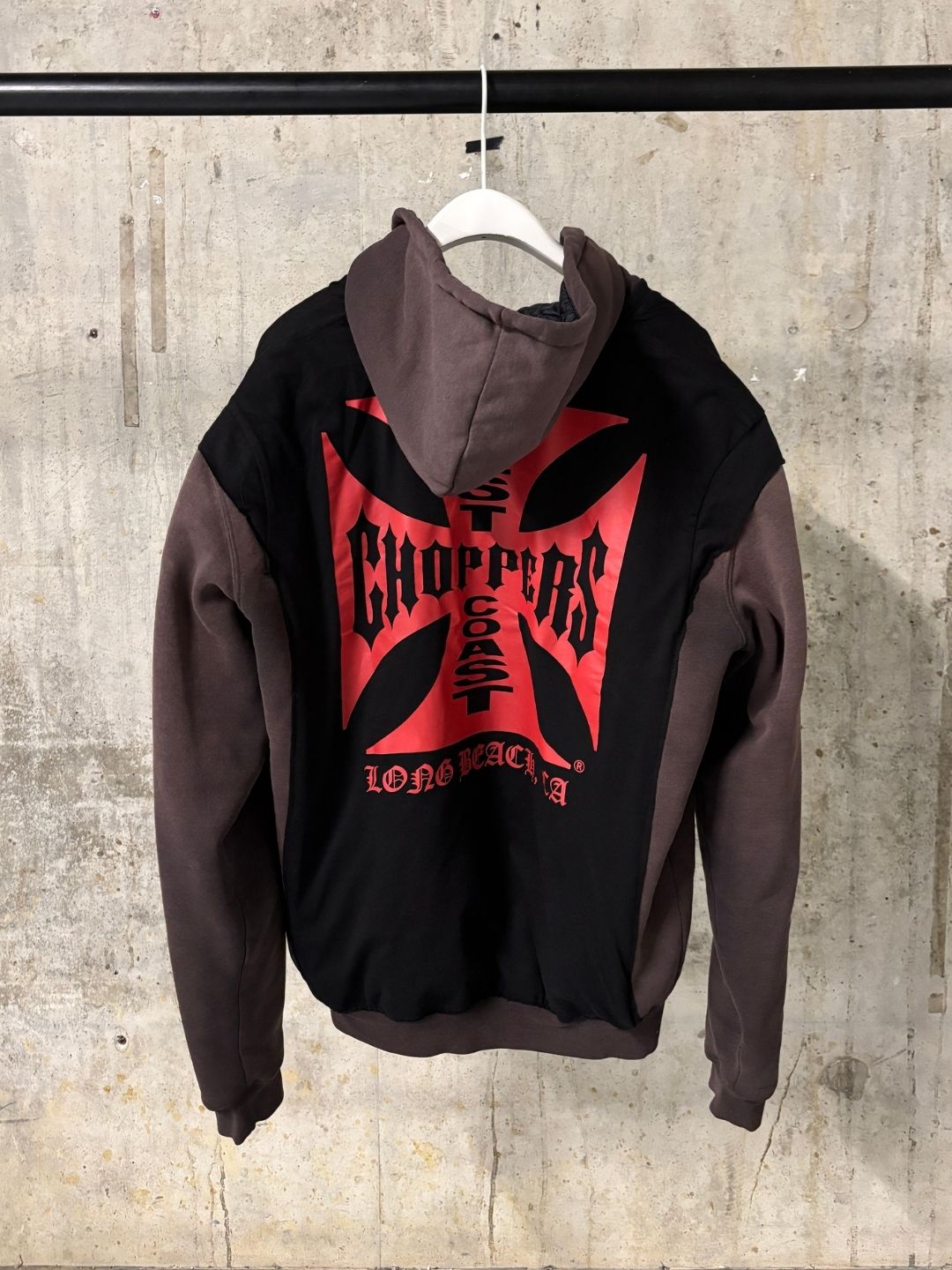 “SCAR-CITY” FADED HOODIE