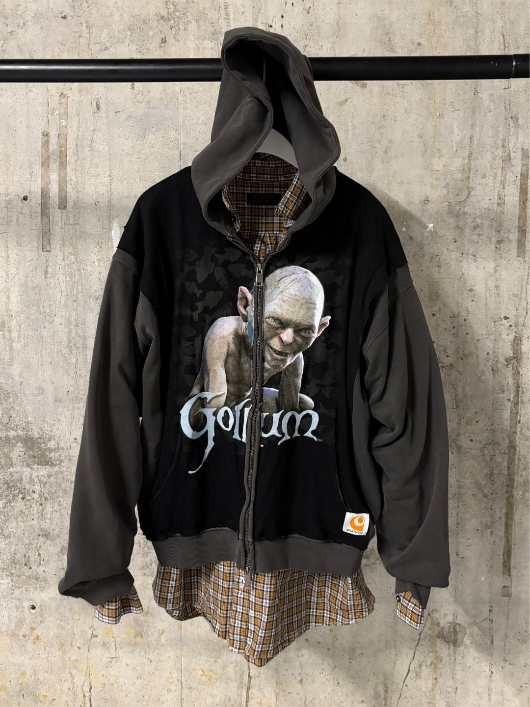 “RINGJUNKIE” TRIPLE LAYER HOODIE 