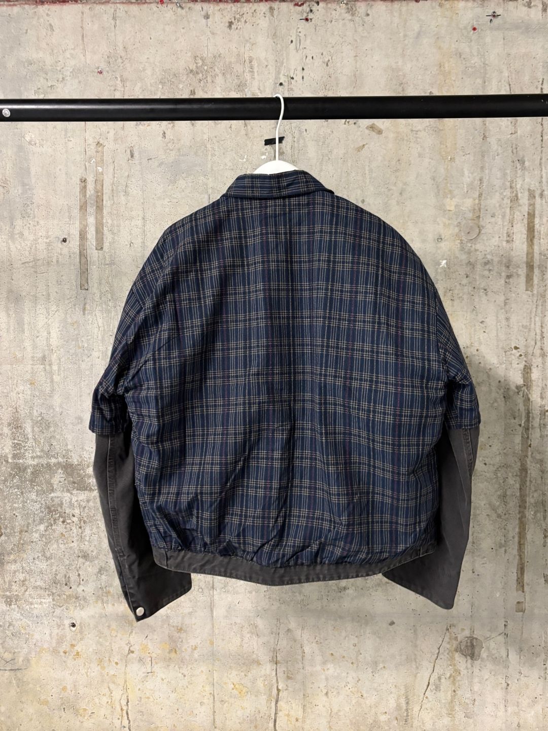“NEW CUNTRY” FLANNEL WORK JACKET
