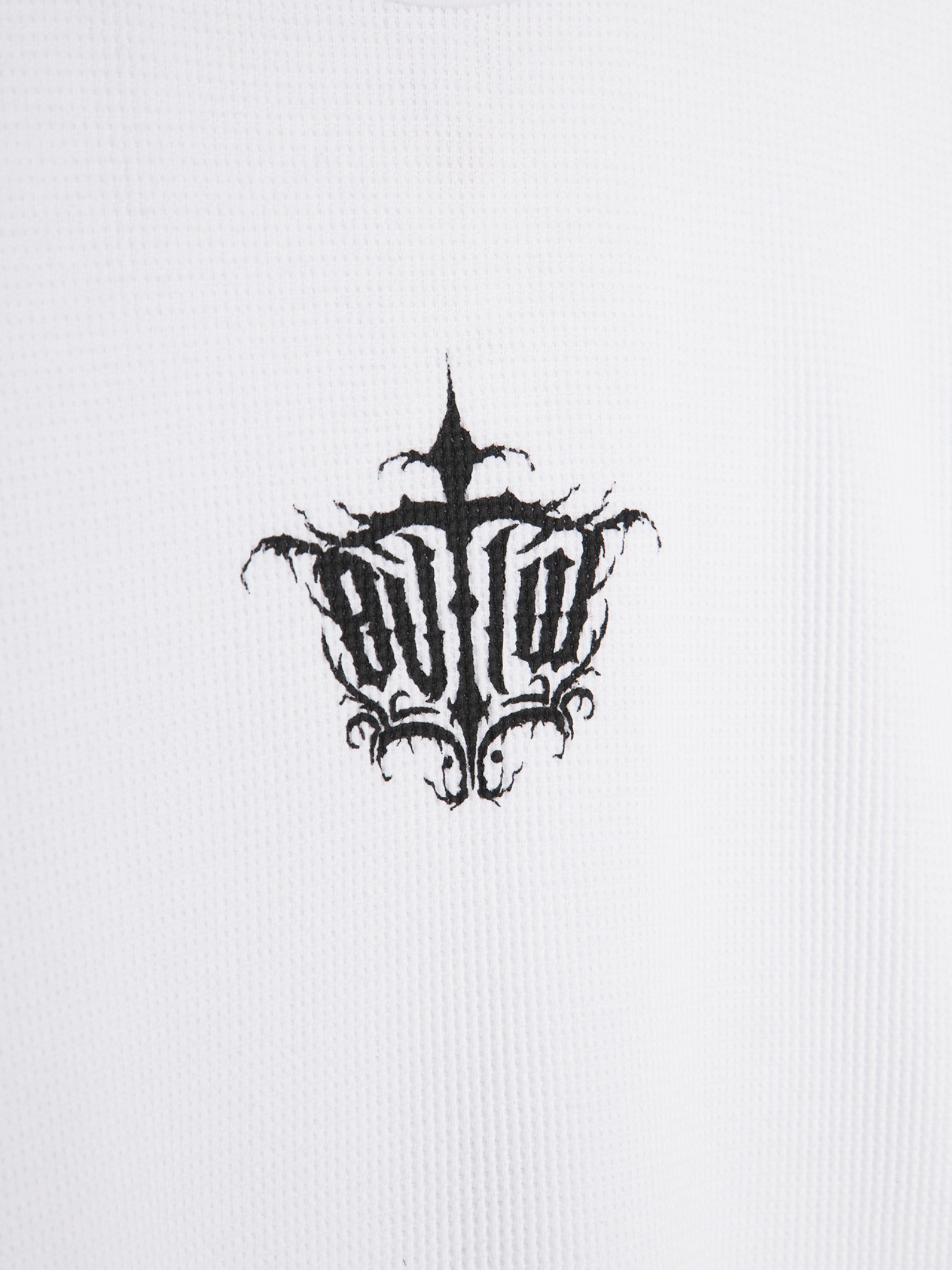 Detailed image of OUTLW USA thermal longsleeve tee