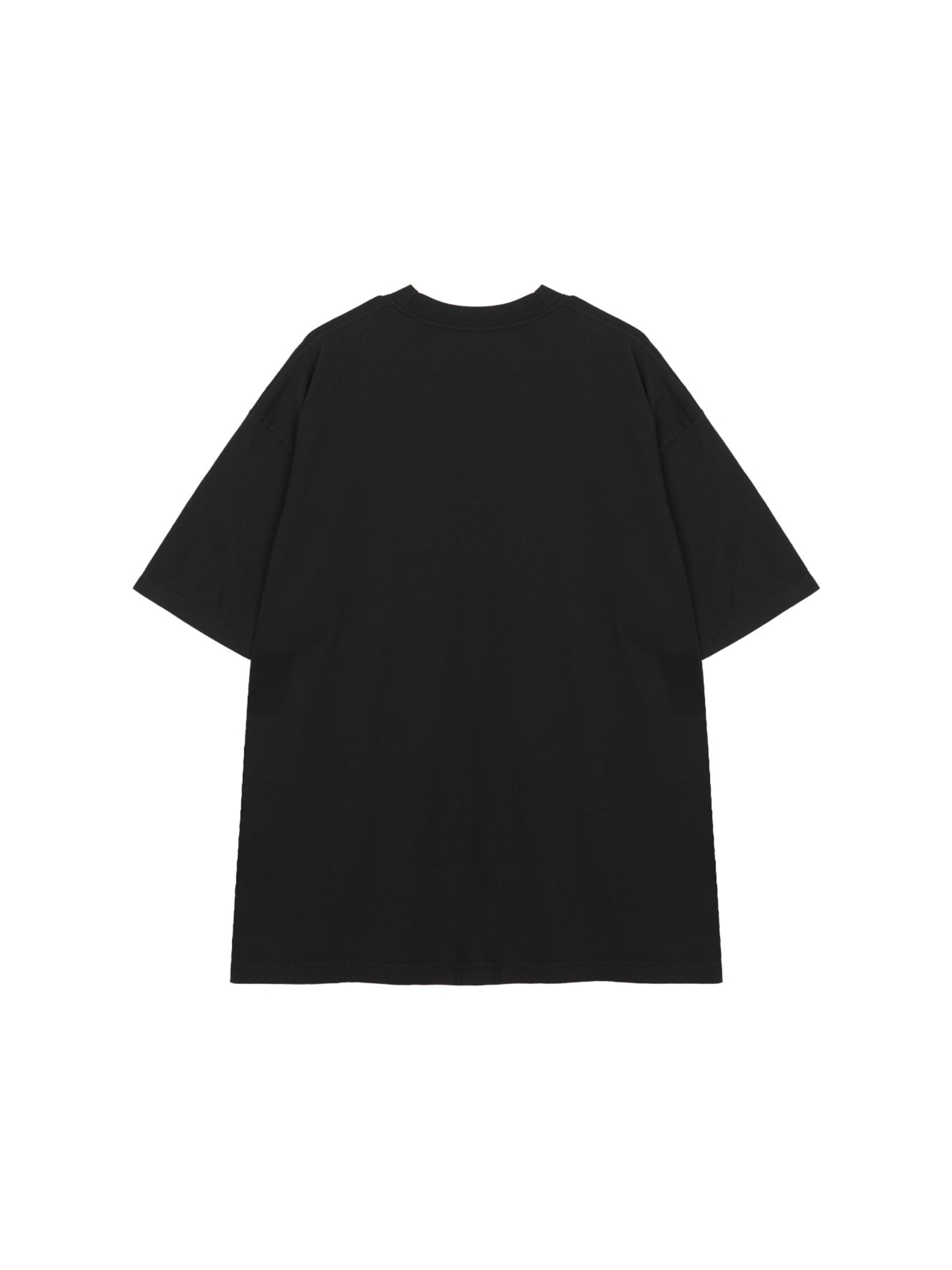 BUY HARD streetwear tee with BUYHARD.XXX print in standard vintage fit